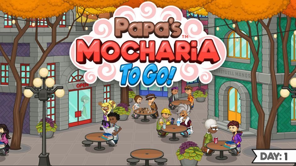 Papa's Mocharia To Go! - Find more fun games at